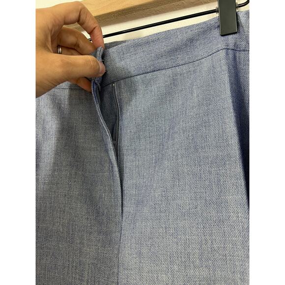Halogen Chambray Tailored Pants Blue Size 22 NWT - Picture 4 of 8
